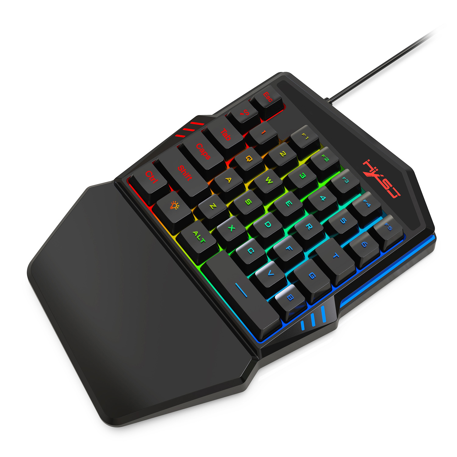 Gaming Keyboard Mini - HXSJ V100 V100-2 35 Key Gaming