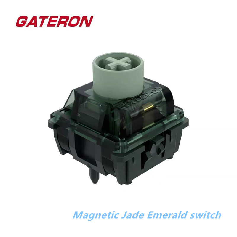 Gaming Keyboard Hall Effect Switches - GATERON Magnetic Jade Emerald Switch, Tactile,