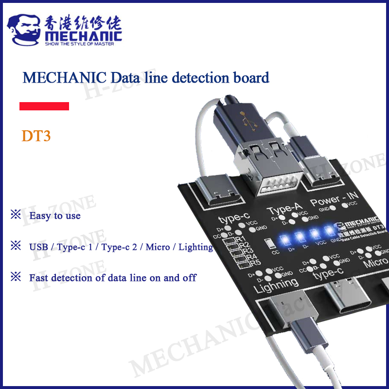 Mechanical Switch Tester - MECHANIC DT3 Data Cable Detection Board