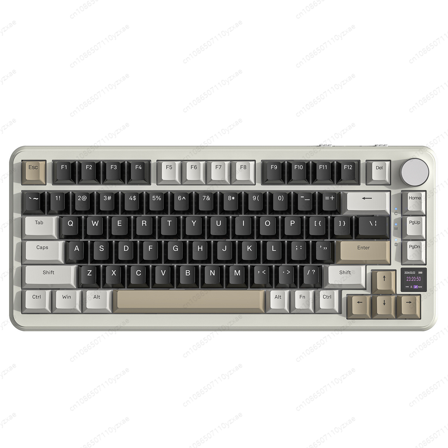 Gaming Keyboard No Rgb - 2024 New AL66 Mechanical Keyboard Aluminium