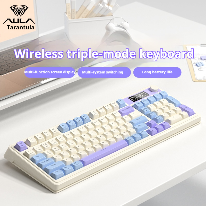 AULA S99 PRO Wireless Gaming M - огляд і ціна Gaming Keyboard No Noise