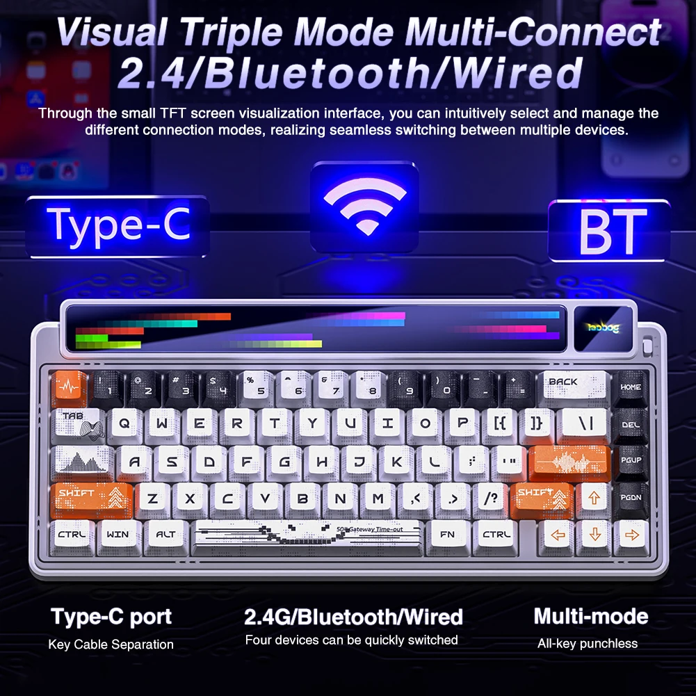 LEOBOG AMG65 Wireless Gaming M - огляд і ціна Gaming Keyboard No Noise
