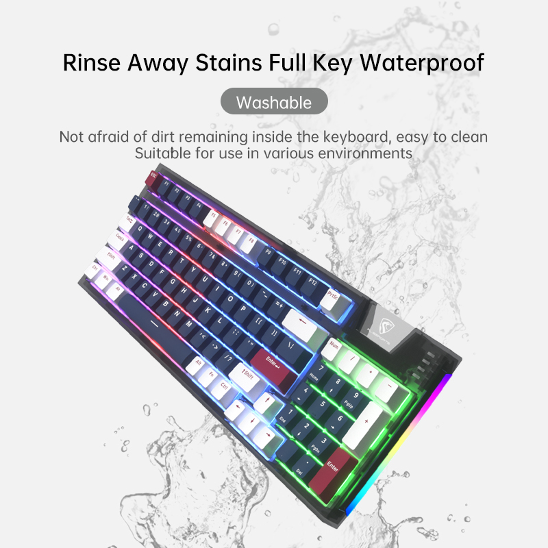 FL·ESPORTS GUANGMO X5 Pro Gami - огляд і ціна Gaming Keyboard No Rgb