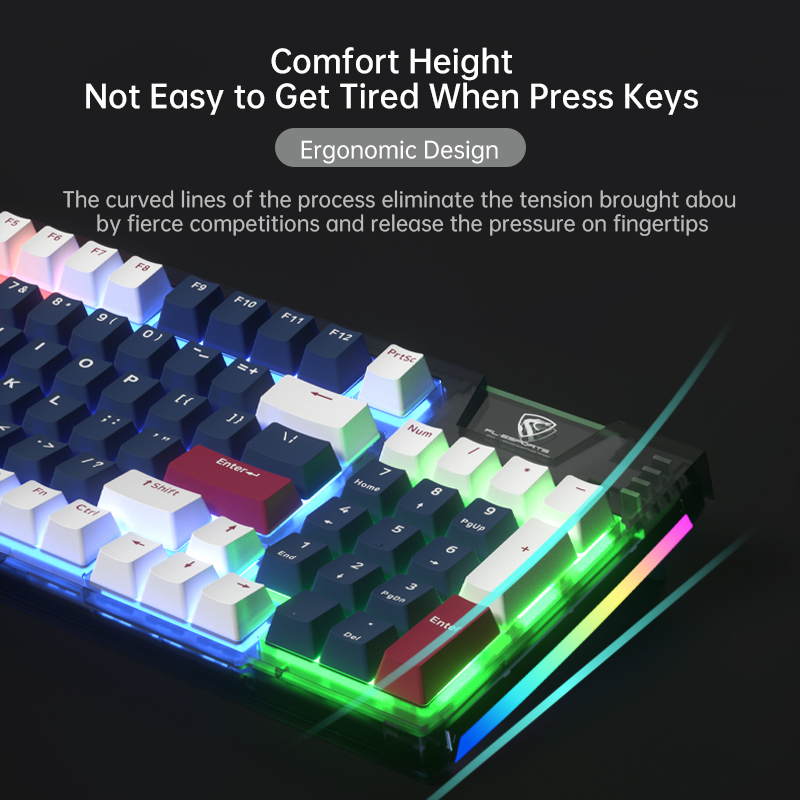 FL·ESPORTS GUANGMO X5 Pro Gami - огляд і ціна Gaming Keyboard No Rgb