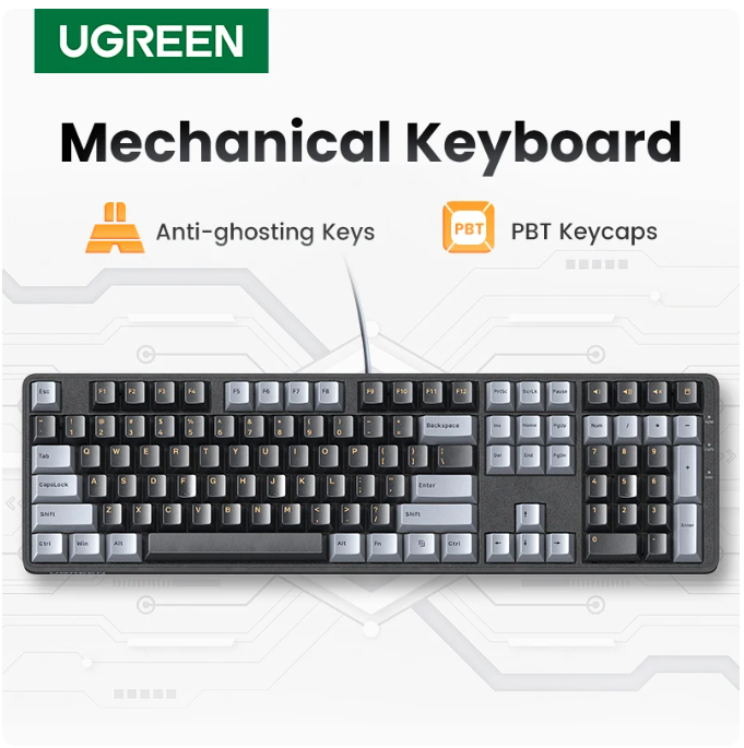UGREEN Keyboard Mechanical Wir - огляд і ціна Gaming Keyboard Mechanical