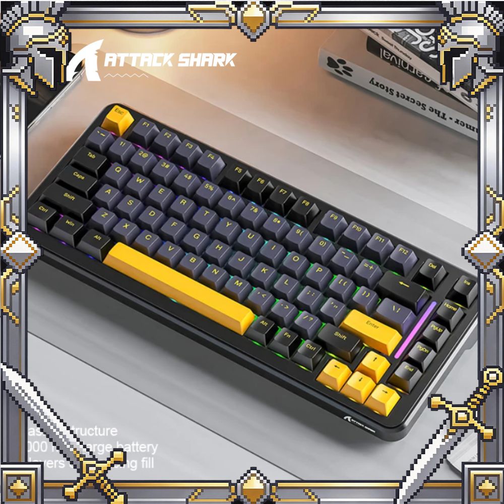Attack Shark M86 Mechanical Ke - огляд і ціна Hot Swap Pcb