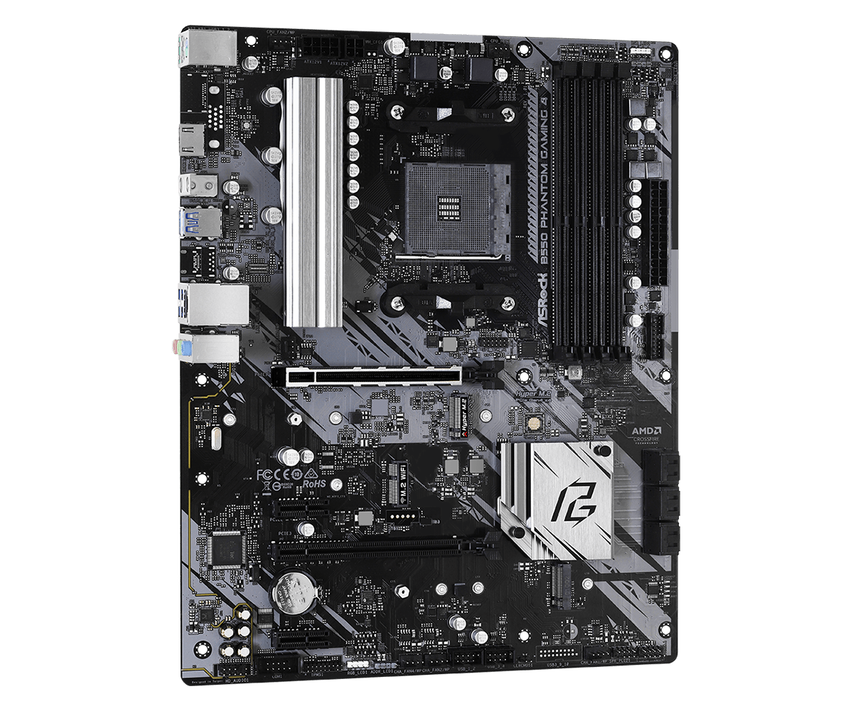 ASROCK B550 PHANTOM GAMING 4 S - огляд і ціна Amd Cpu Ryzen 9