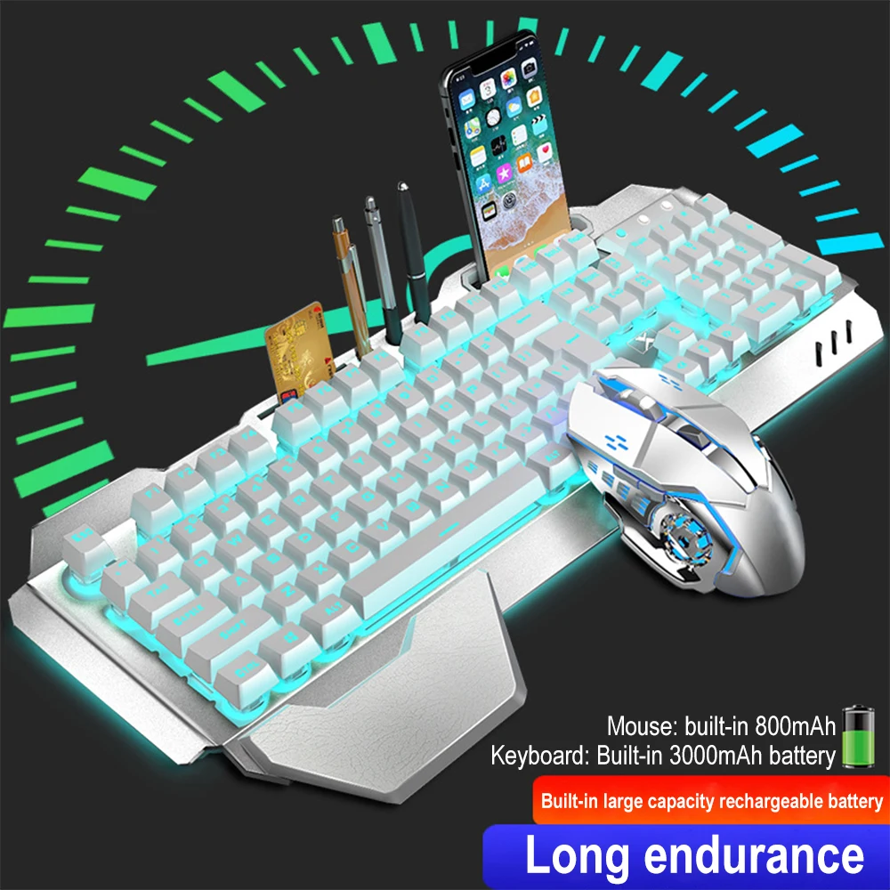 K680 Rechargeable 2.4G wireles - огляд і ціна Gaming Keyboard Bluetooth