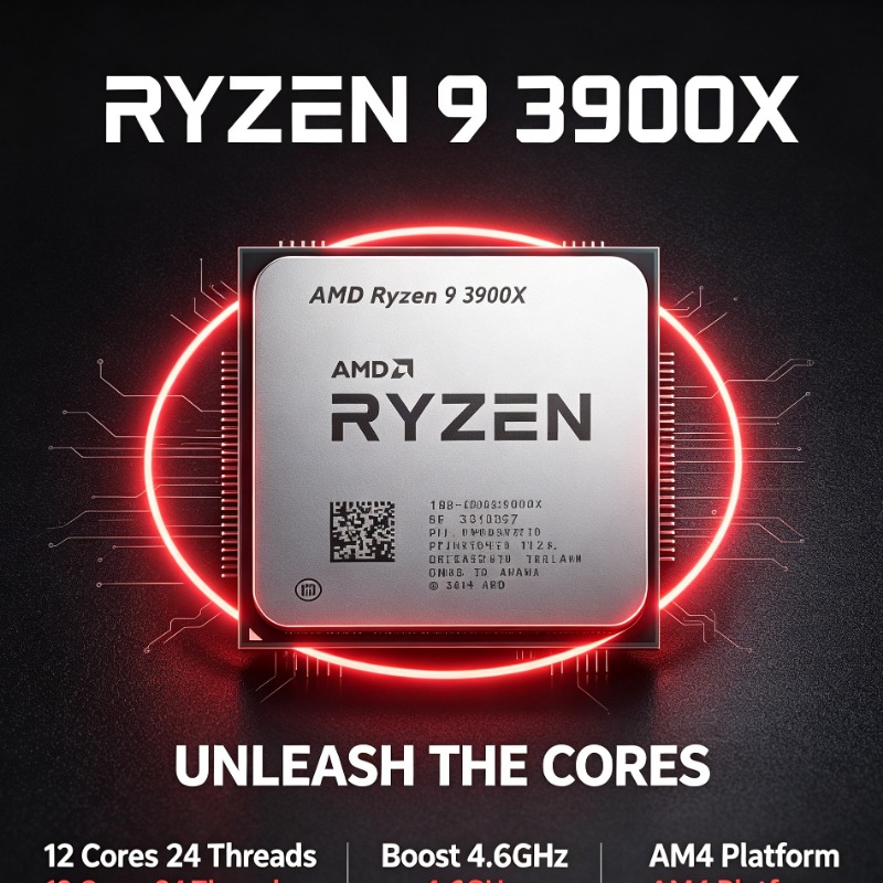 AMD Ryzen 9 3900X Computer Pro - огляд і ціна Amd Cpu Ryzen 9