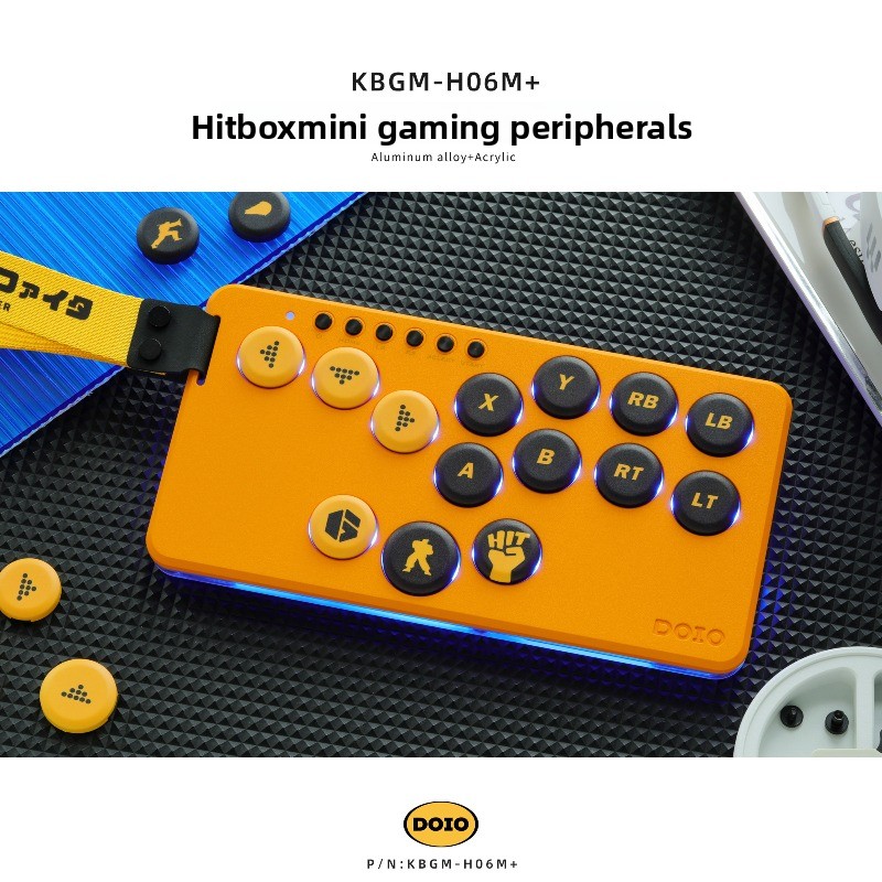 DOIO KBGM-H06M+ Portable Gamin - огляд і ціна Gaming Keyboard Mini Mechanical