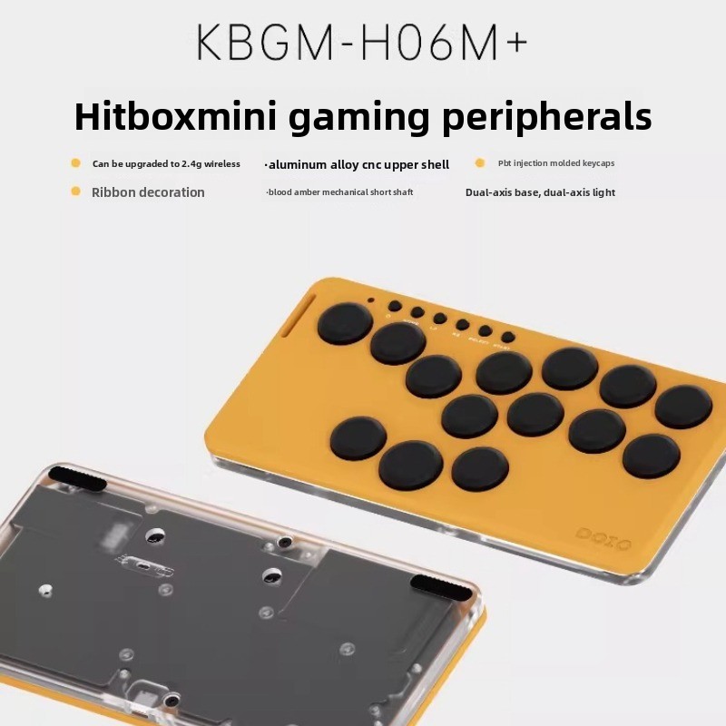 DOIO KBGM-H06M+ Portable Gamin - огляд і ціна Gaming Keyboard Mini Mechanical