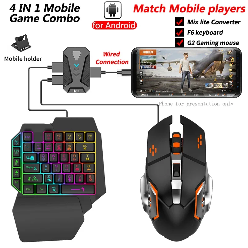 In stock Mixlite Gamepad for M - огляд і ціна Gaming Keyboard Mobile