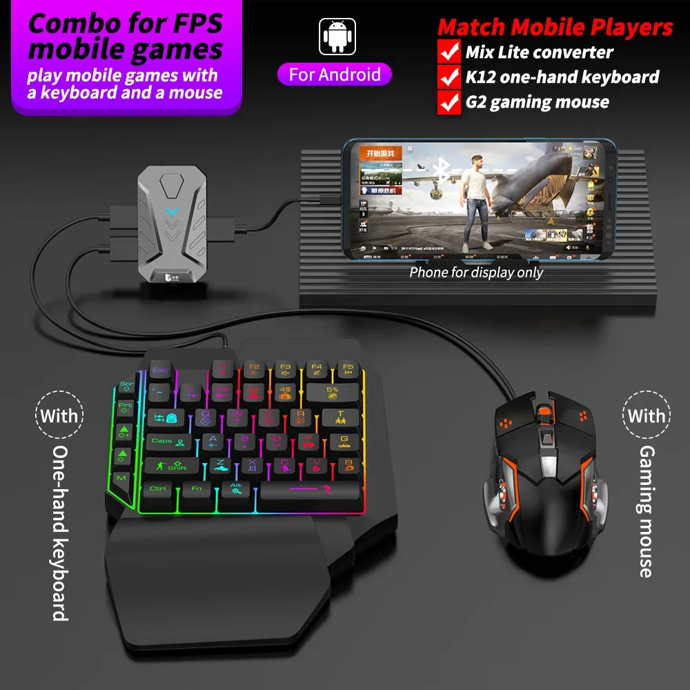 In stock Mixlite Gamepad for M - огляд і ціна Gaming Keyboard Mobile
