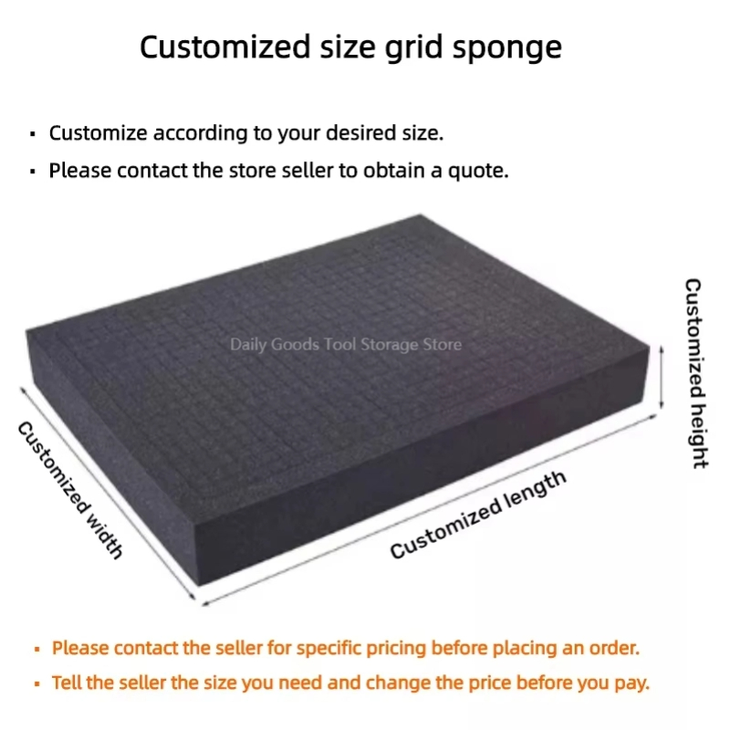 Pre-Cut Toolbox Foam Insert Pi - огляд і ціна Polyurethane Foam Sheet