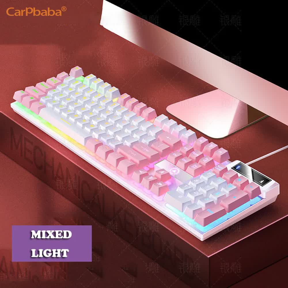 Carpbaba K500 104 Key USB Wire - огляд і ціна Gaming Keyboard Mobile