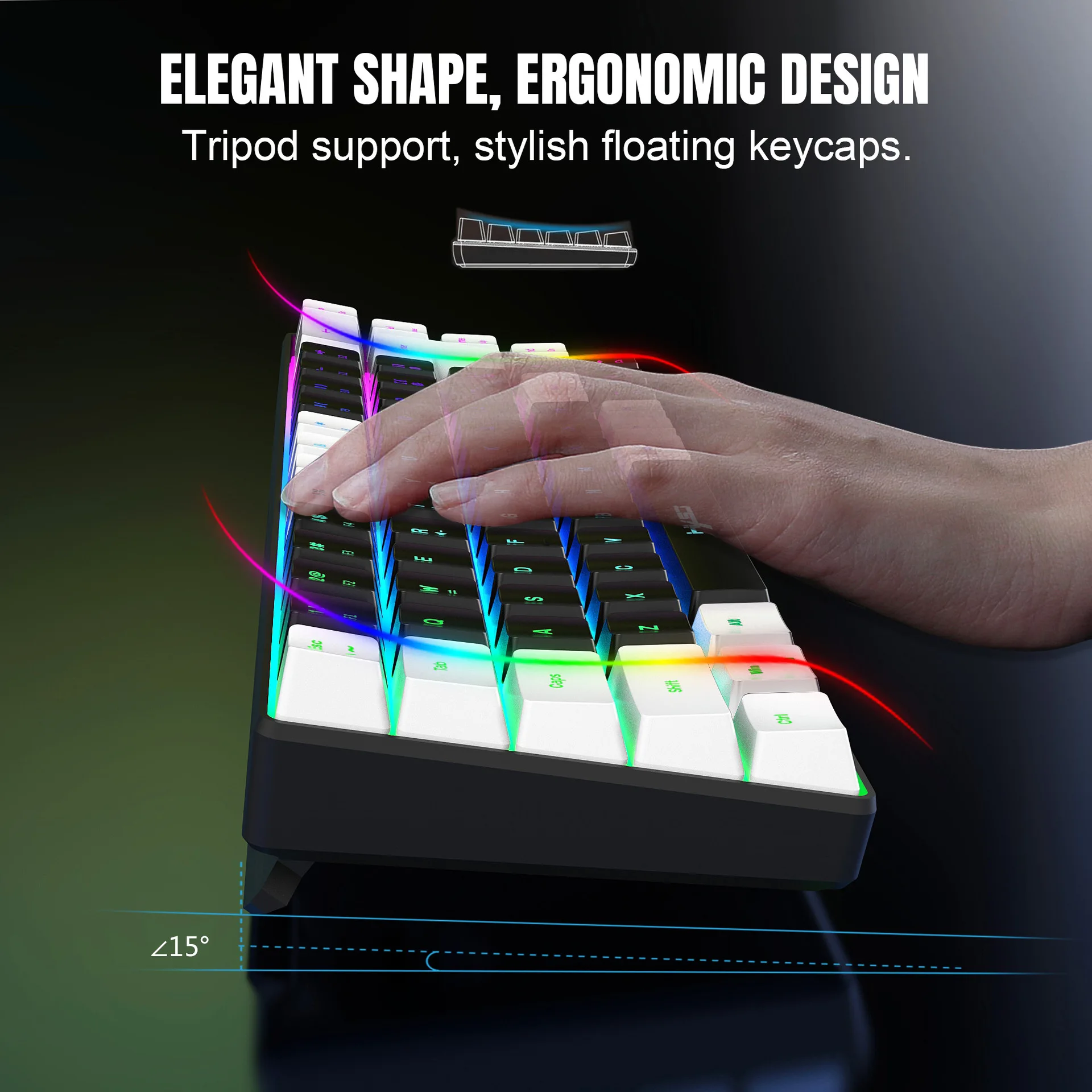 Keyboard and Mouse Combo Backl - огляд і ціна Gaming Keyboard Mini