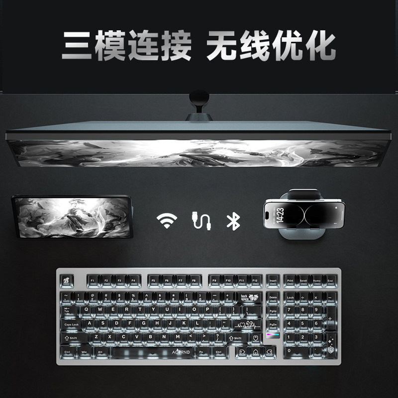 Weika Max102 Aluminum Case Wir - огляд і ціна Gaming Keyboard Mechanical