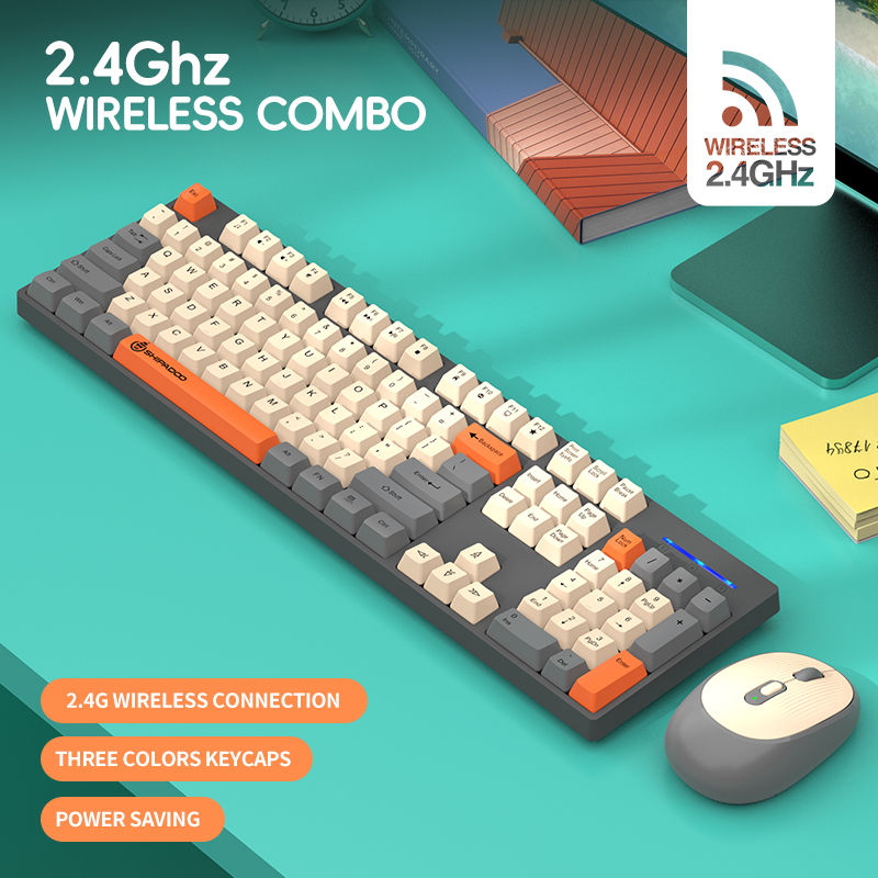 Shipadoo 2.4G USB Wireless/Wir - огляд і ціна Gaming Keyboard Mouse And Headset Combo