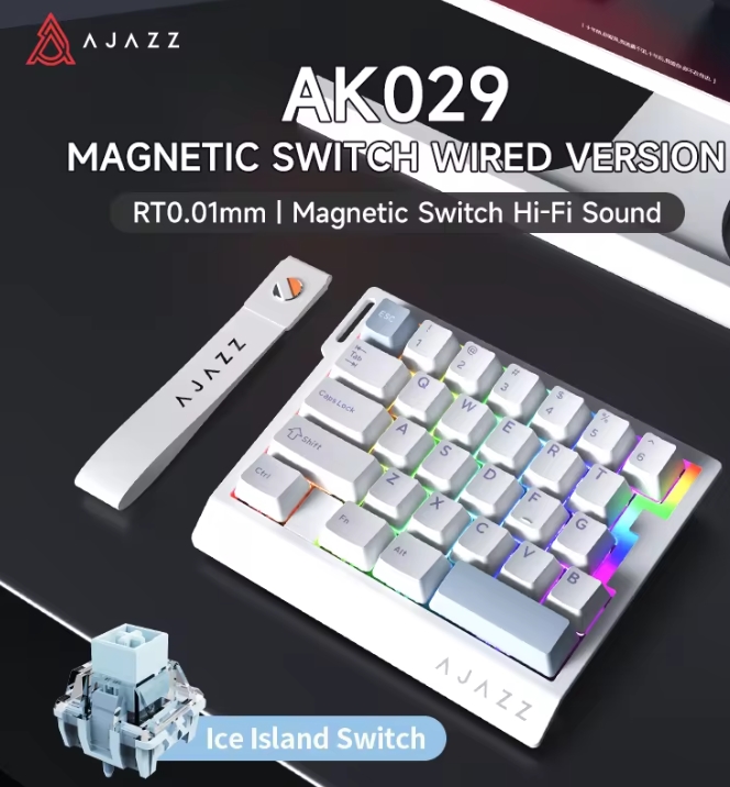 AK029 Wired One-Handed Gaming  - огляд і ціна Gaming Keyboard No Rgb