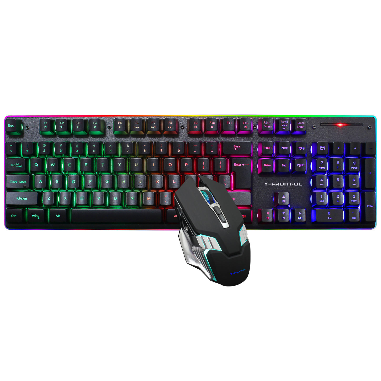 104 Keys RGB Computer Wireless - огляд і ціна Gaming Keyboard And Mouse Combo
