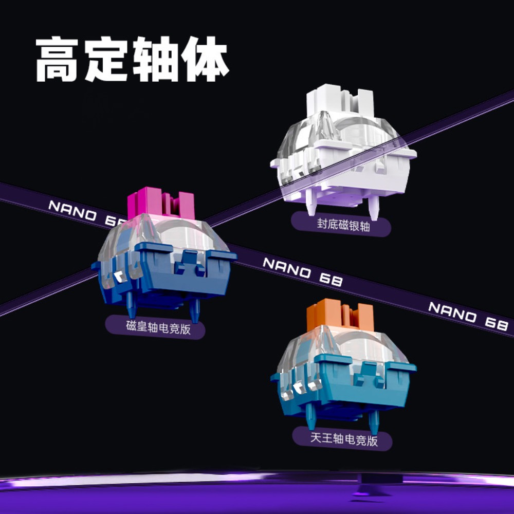 MADLIONS Nano68 Magnetic Switc - огляд і ціна Gaming Keyboard Hall Effect Switches