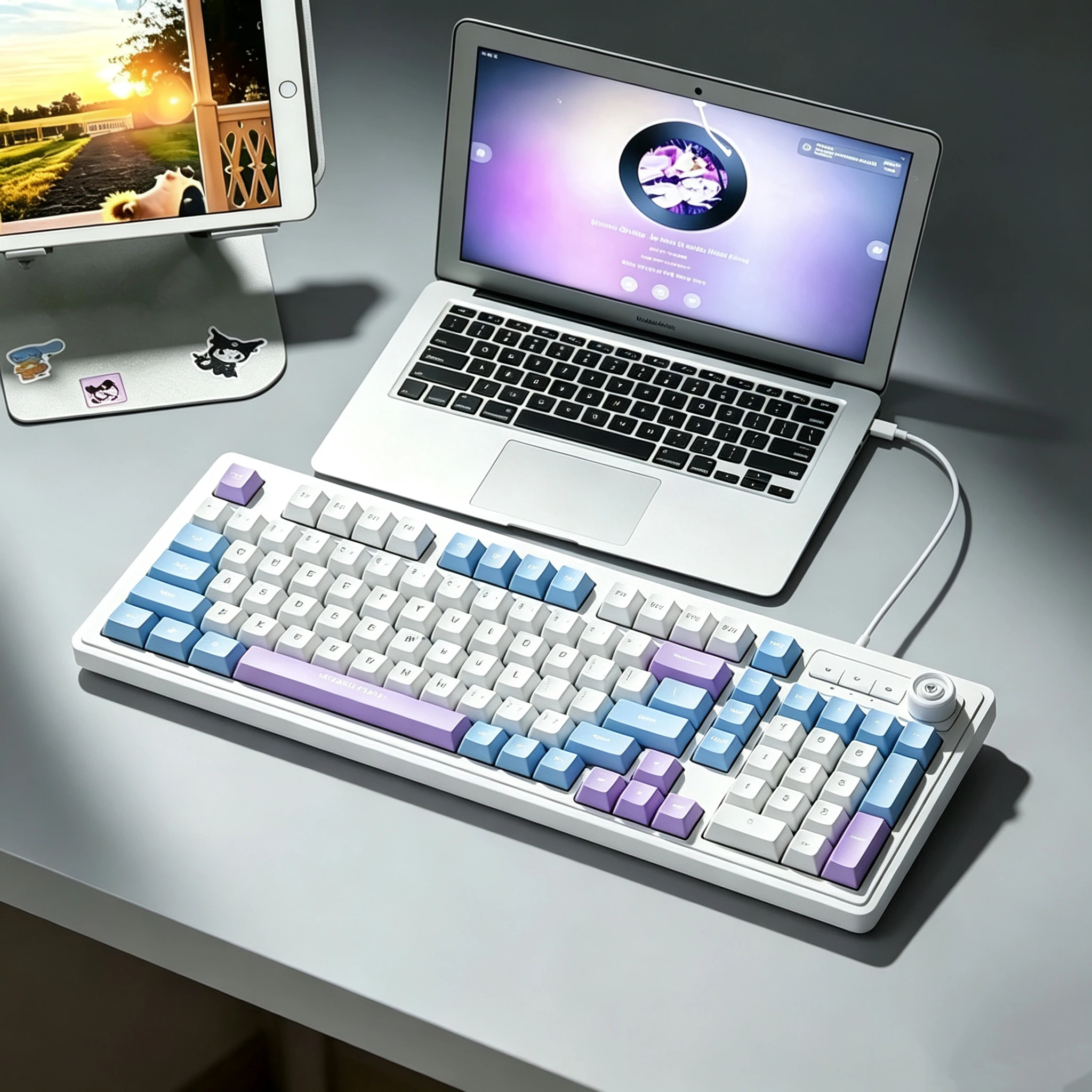 98Keys Wired Keyboard RGB Glow - огляд і ціна Gaming Keyboard No Noise
