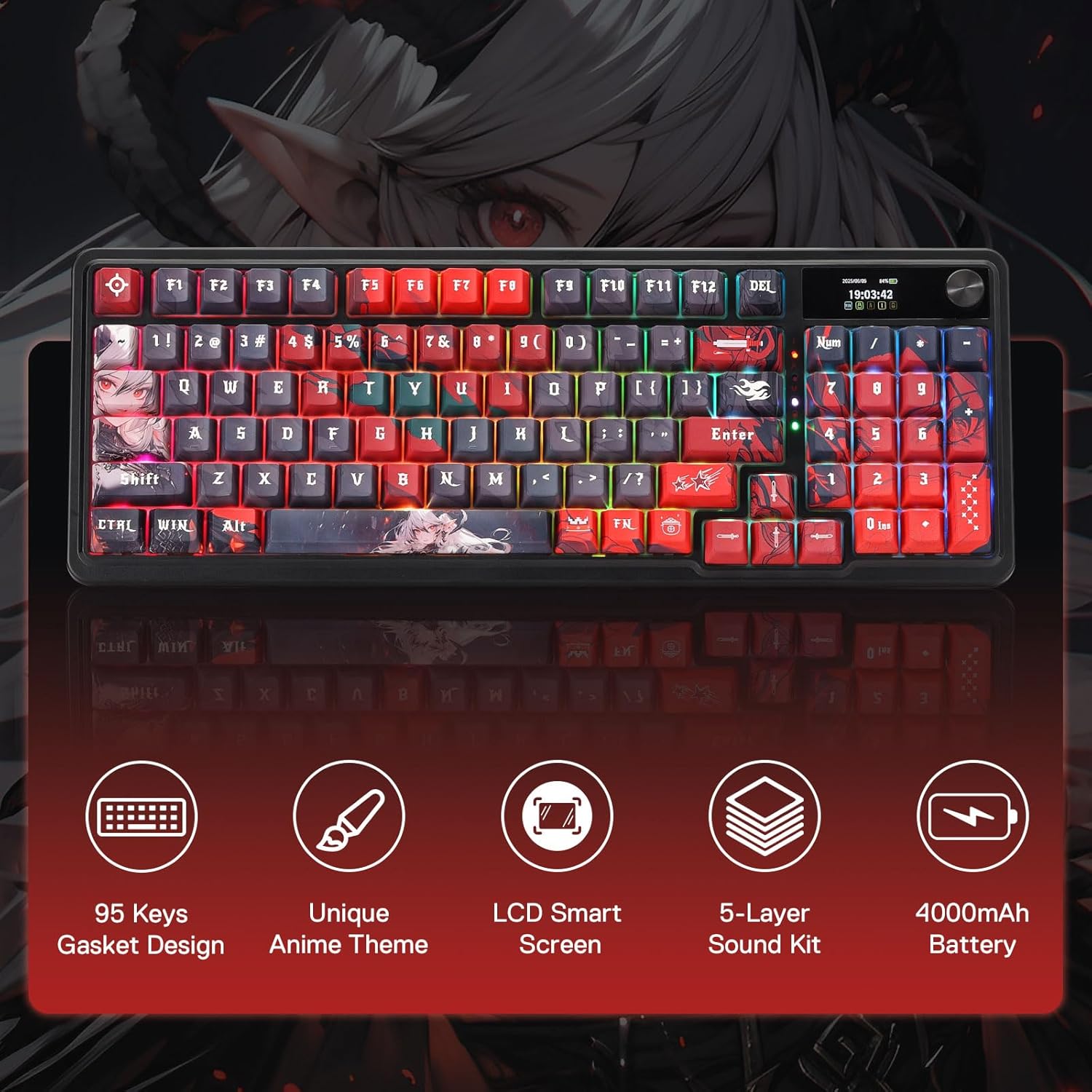 Redragon Wireless Gasket Gamin - огляд і ціна Gaming Keyboard Mobile