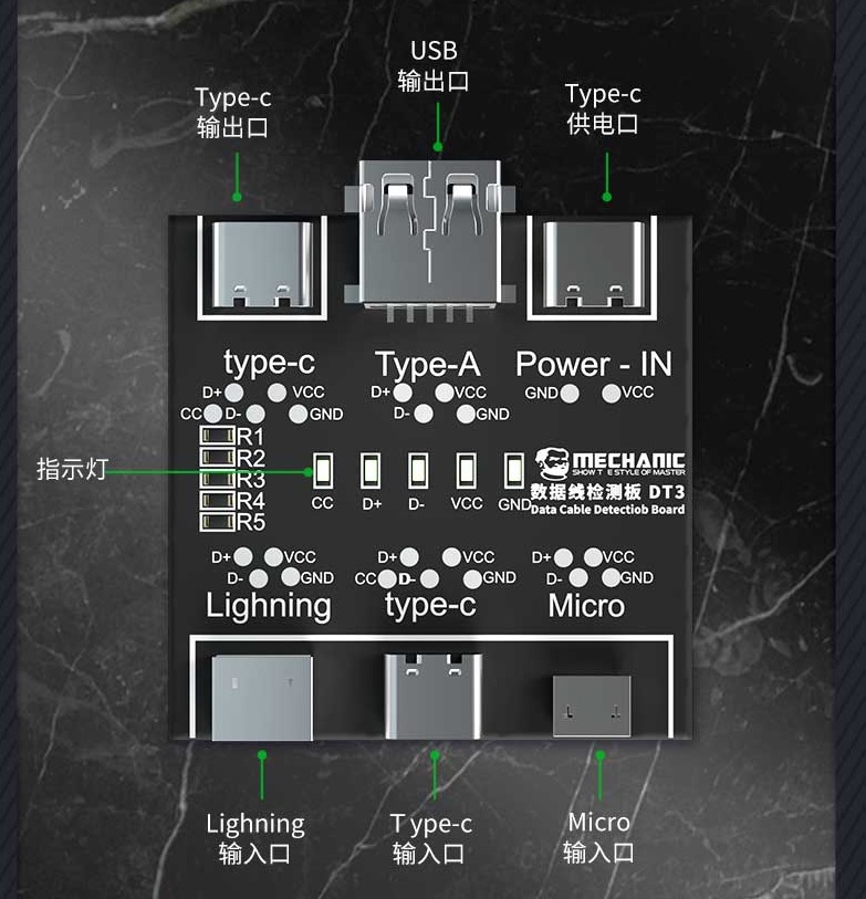 MECHANIC DT3 Data Cable Detect - огляд і ціна Mechanical Switch Tester