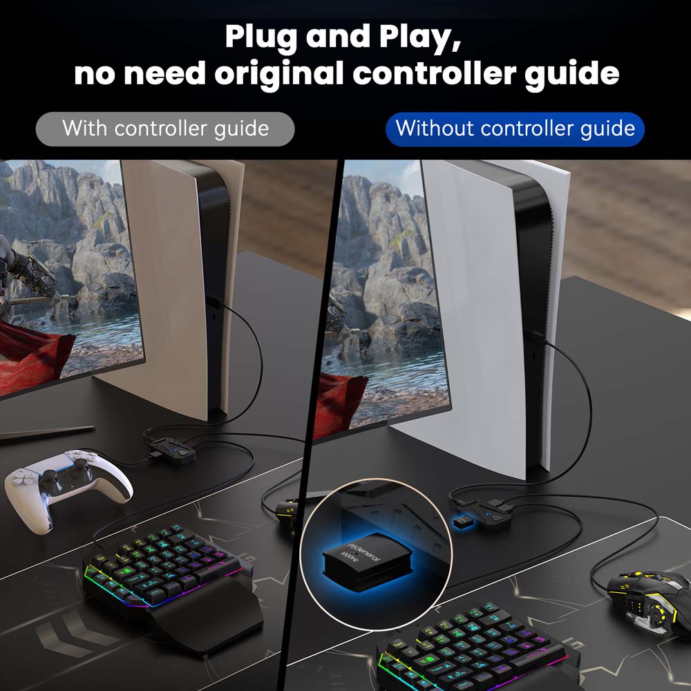 for PS5 Gaming Keyboard Mouse  - огляд і ціна Gaming Keyboard And Mouse Combo