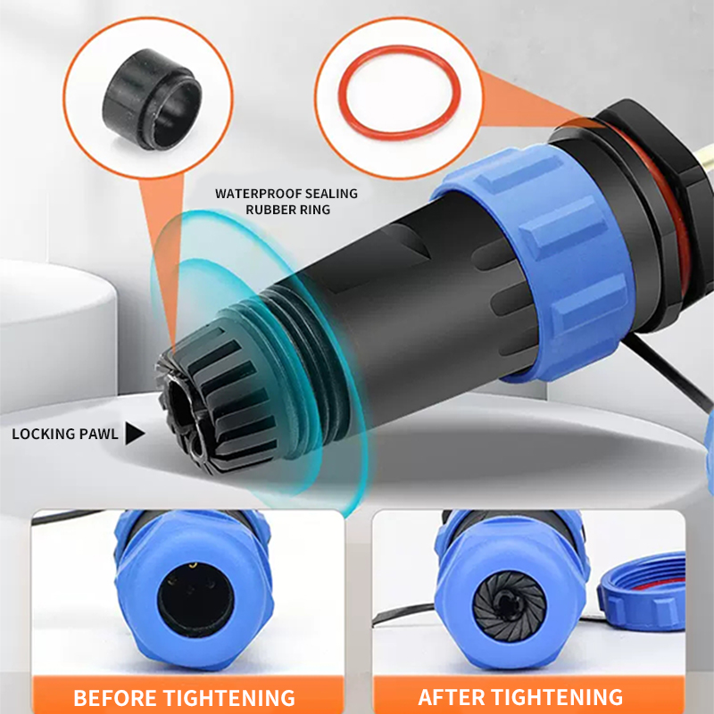 IP68 SP13 Aviation Plug Socket - огляд і ціна Aviator Connector Kit