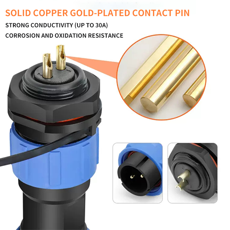 IP68 SP13 Aviation Plug Socket - огляд і ціна Aviator Connector Kit