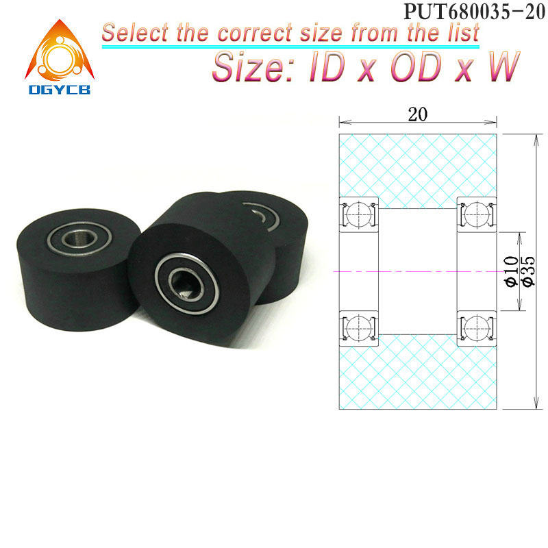 1pcs 10x30x20 Double Bearing P - огляд і ціна Polyurethane Foam Sheet