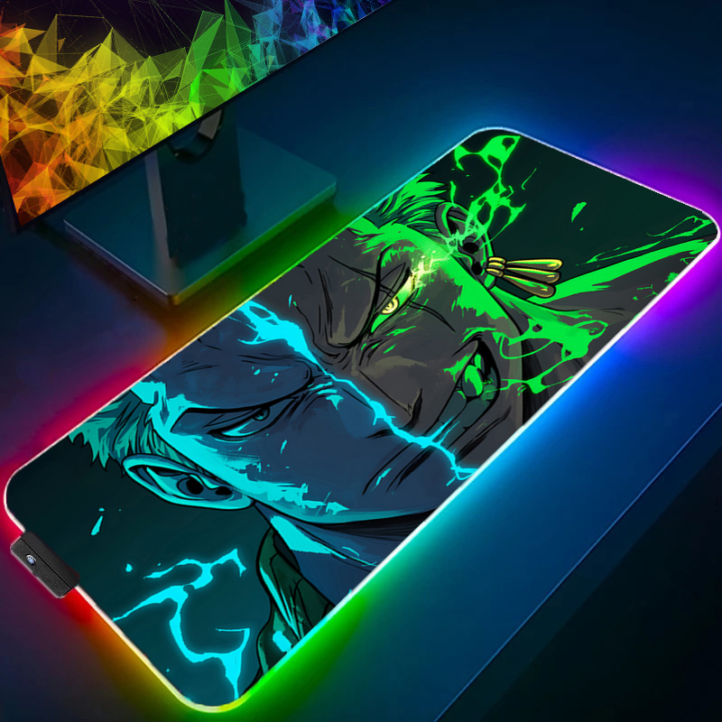 ONE PIECE Zoro Mouse Pad RGB G - огляд і ціна Gaming Keyboard No Rgb