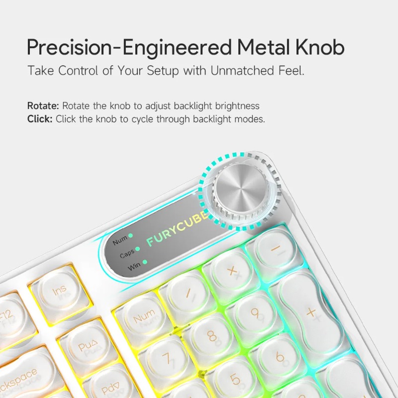 IP98 FURYCUBE Wired Gaming Mem - огляд і ціна Gaming Keyboard Ip98