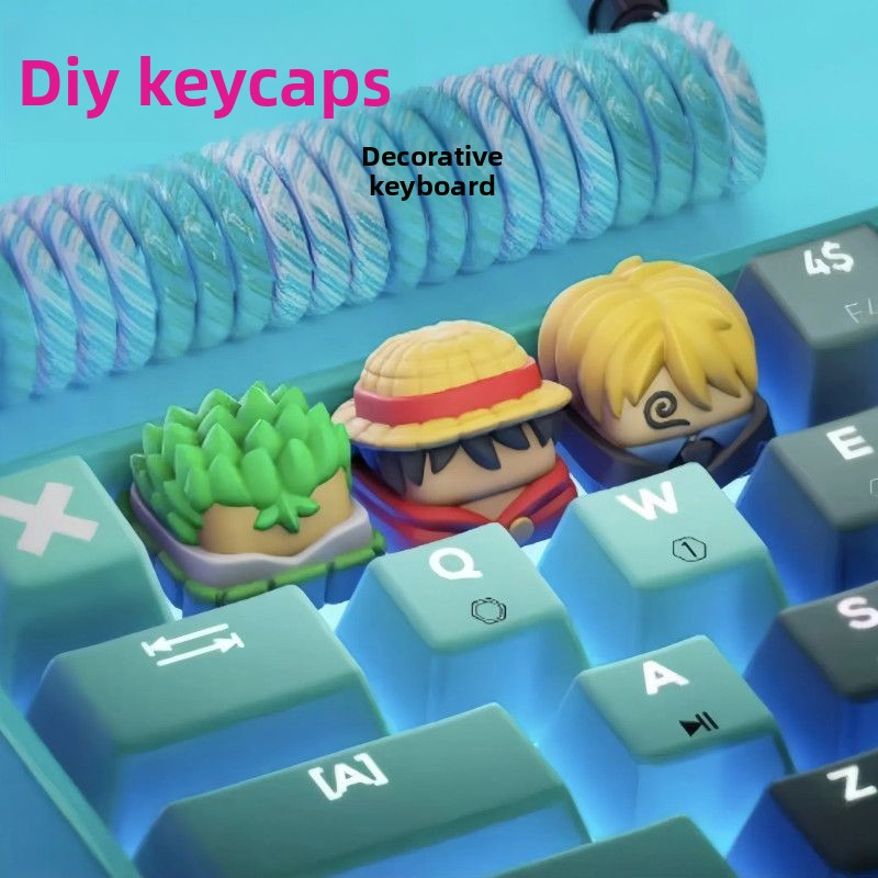 One Piece Anime Periphery Monk - огляд і ціна Gaming Keyboard Mechanical