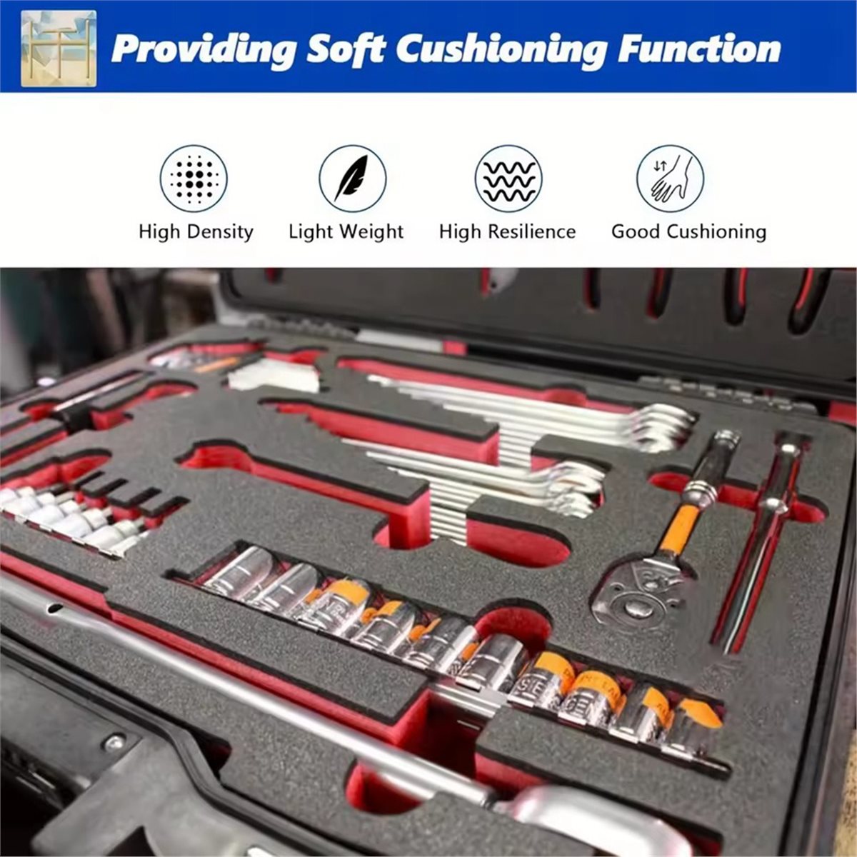 Toolbox Foam, Cuttable Polyure - огляд і ціна Polyurethane Foam Sheet