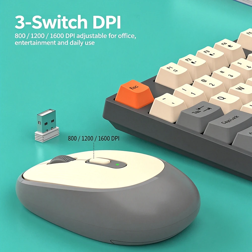 KEBIDUMEI 2.4G Wireless Keyboa - огляд і ціна Gaming Keyboard Mouse And Headset Combo