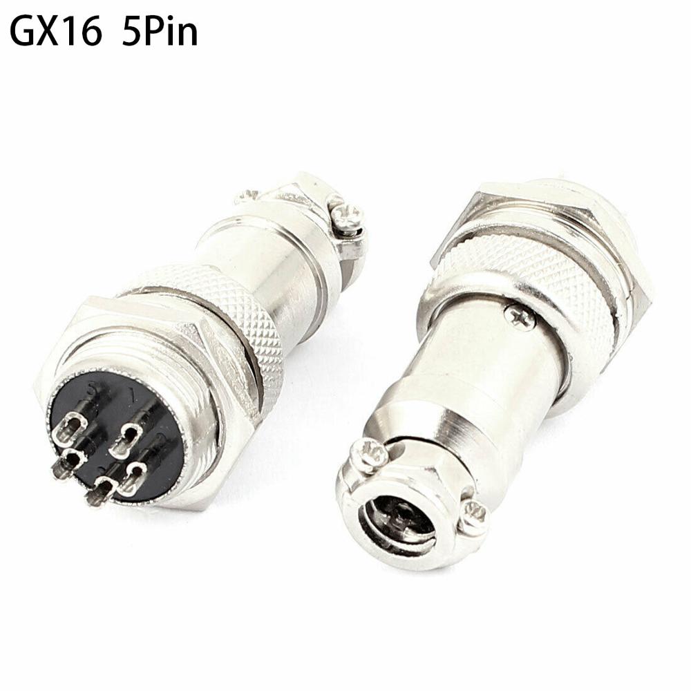 1set GX16 5P Aviation Plug 16m - огляд і ціна Aviator Connector Kit