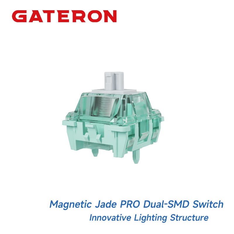 GATERON Magnetic Jade PRO Dual - огляд і ціна Gaming Keyboard Hall Effect Switches