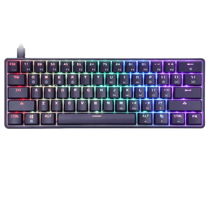 Dropshipping Skyloong Gk61 Sk6 - огляд і ціна Gaming Keyboard Mechanical