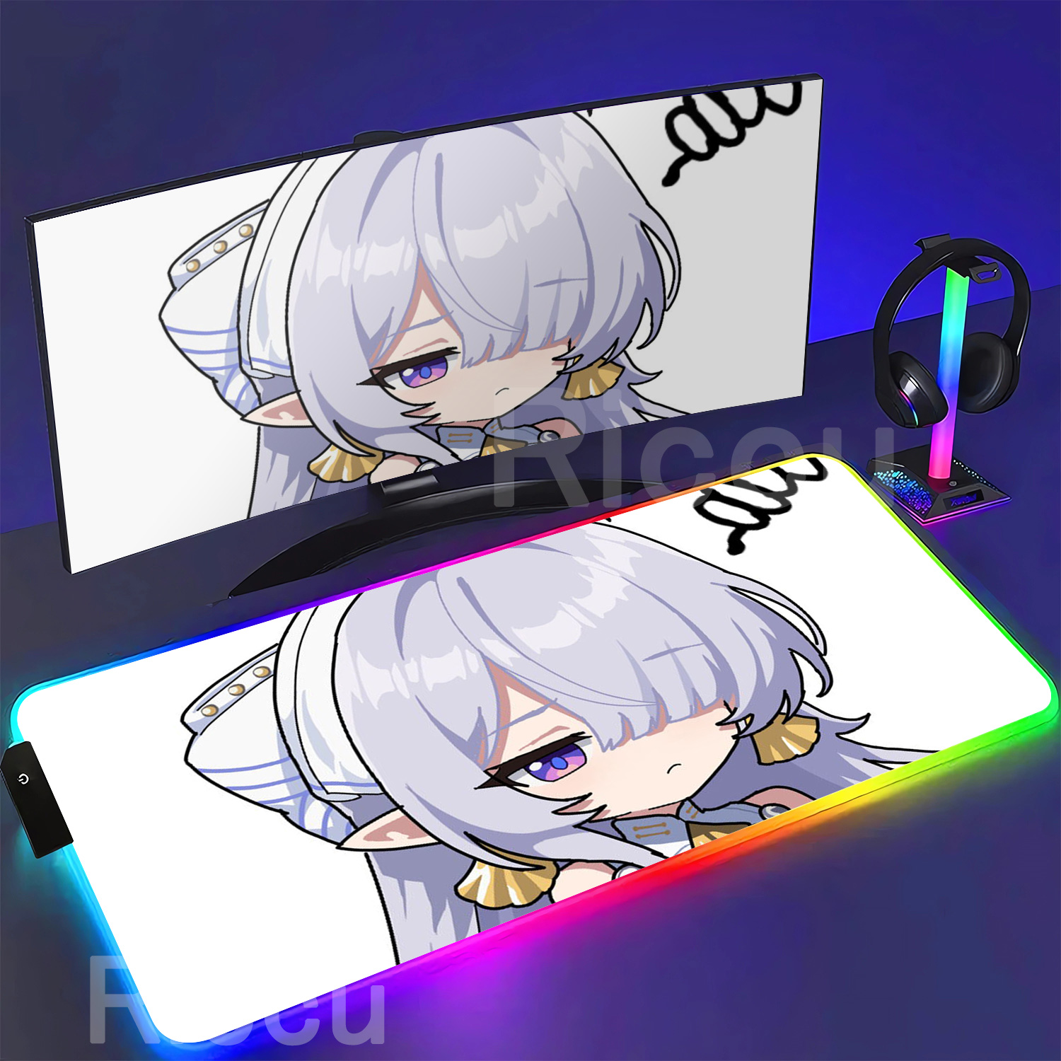 RGB Mouse Pad Velina Airgid Ze - огляд і ціна Gaming Keyboard No Rgb