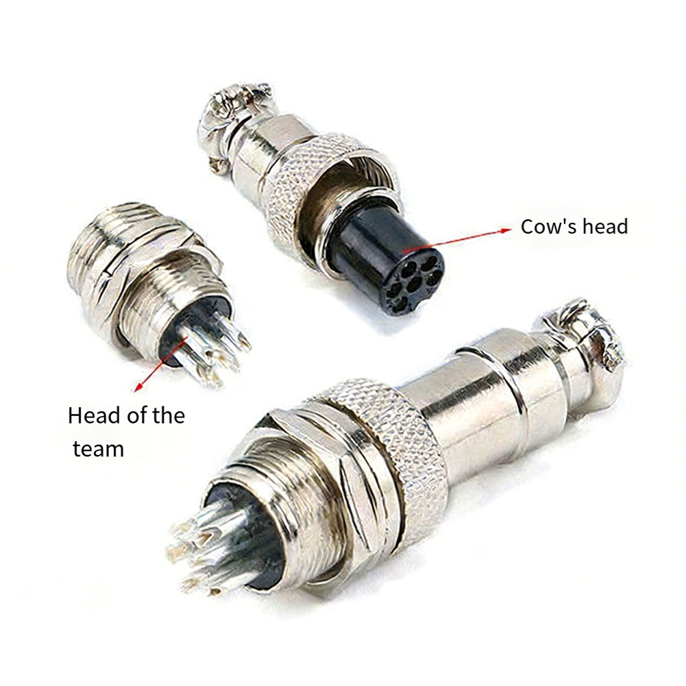 5Pcs GX16 2/3/4/5 Pin Aviation - огляд і ціна Aviator Connector Kit