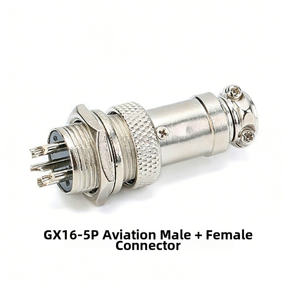 5Pcs GX16 2/3/4/5 Pin Aviation - огляд і ціна Aviator Connector Kit