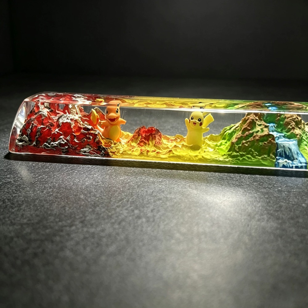 Pokémon Three-dimensional Keyc - огляд і ціна Gaming Keyboard Mechanical