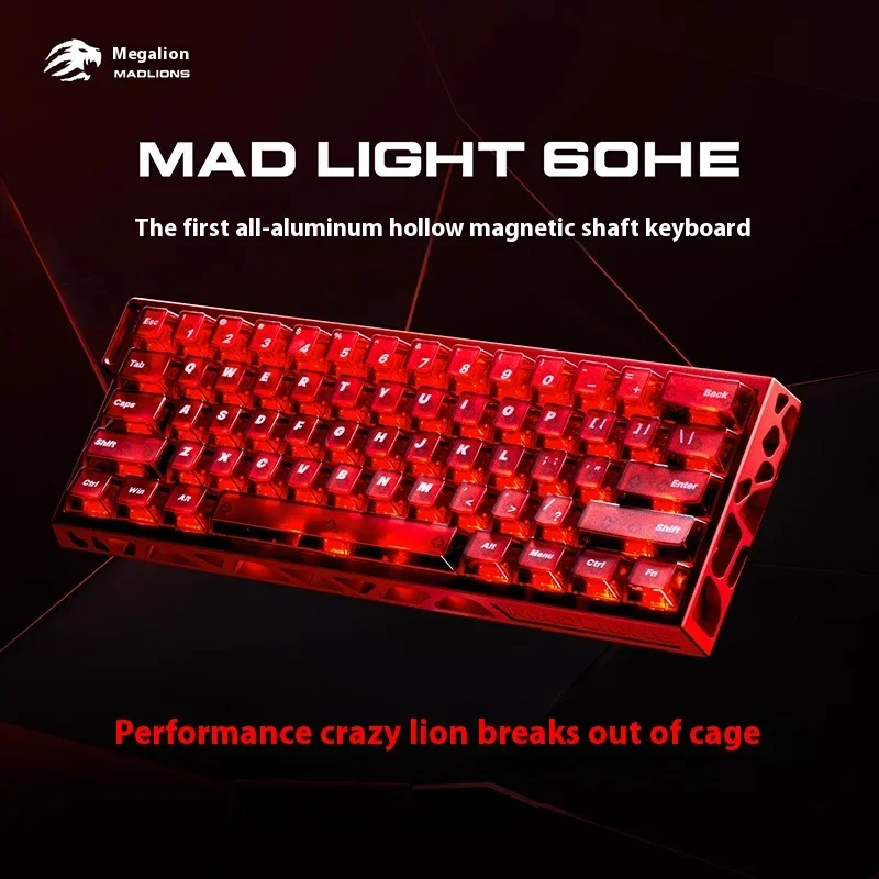 Madlions Mad Light 60he Alumin - огляд і ціна Gaming Keyboard Mini Mechanical