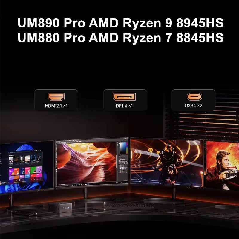 MINISFORUM OCuLink Gaming Mini - огляд і ціна Amd Cpu Ryzen 9