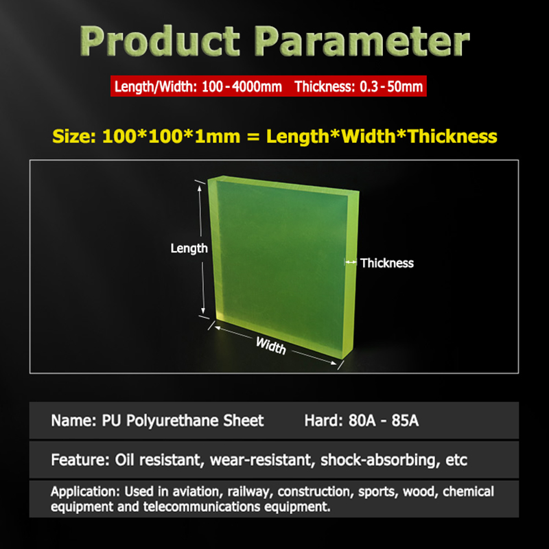 PU Polyurethane Sheet Transluc - огляд і ціна Polyurethane Foam Sheet