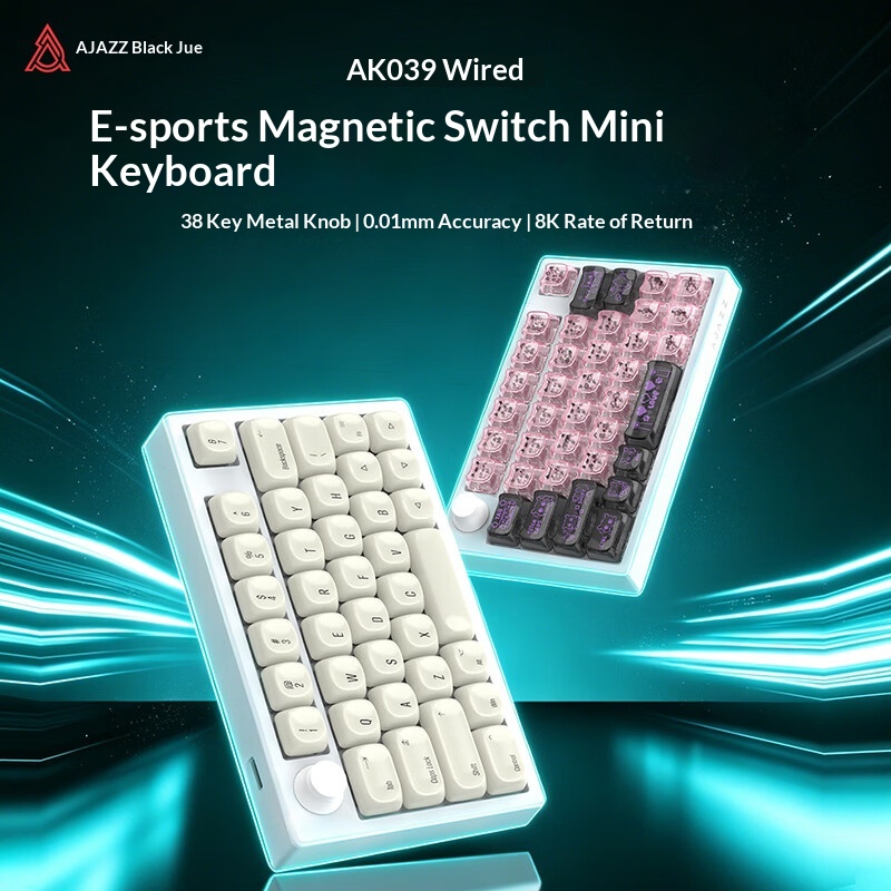 Ajazz AK039 Hall Effect Gaming - огляд і ціна Gaming Keyboard Hall Effect Switches
