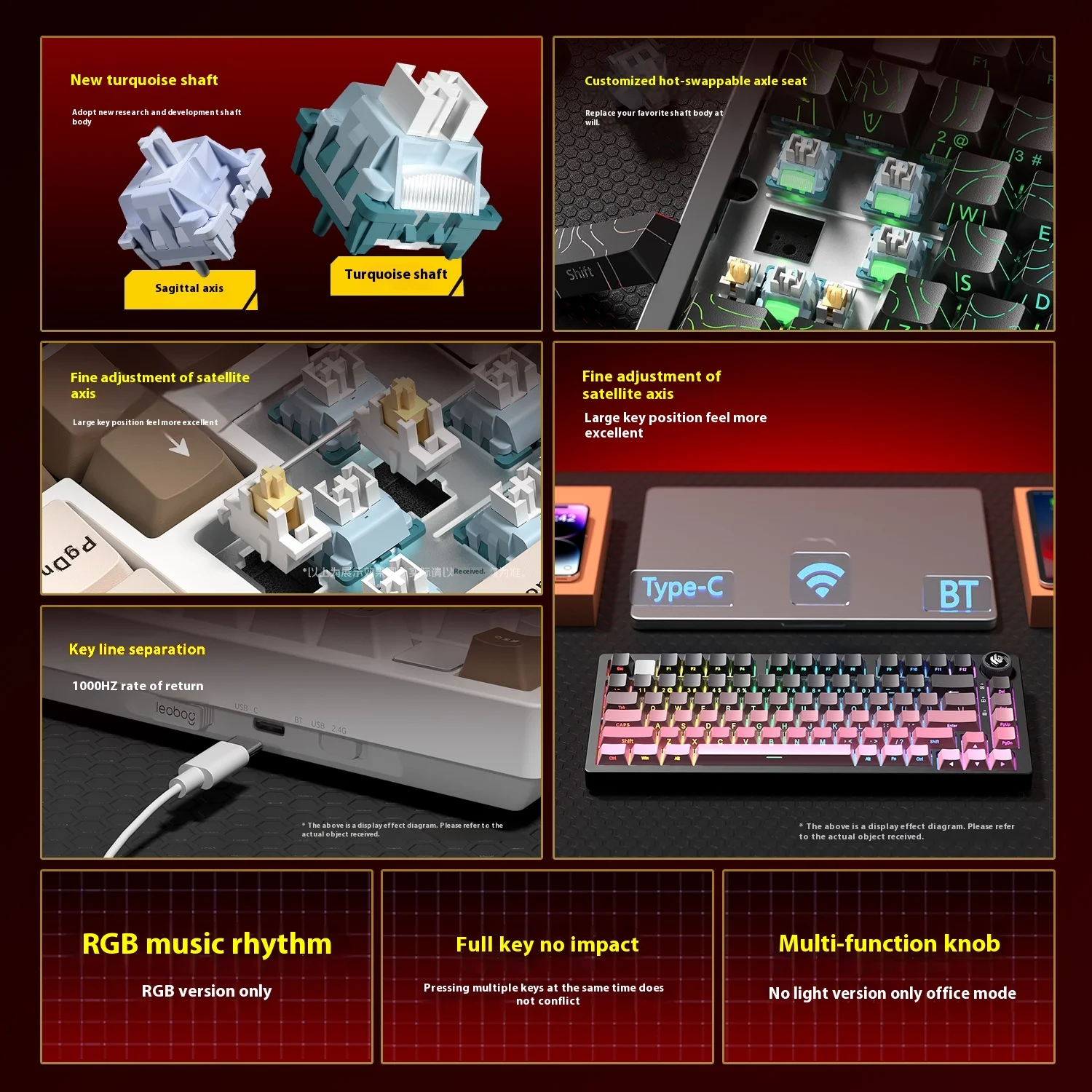NEW Leobog Hi75C Hi75C Pro Alu - огляд і ціна Gaming Keyboard Mini Mechanical