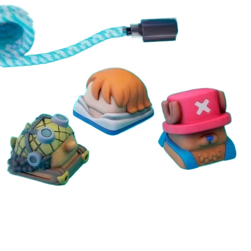 One Piece Chopper Nami anime c - огляд і ціна Gaming Keyboard Mechanical